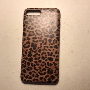 Leopard print iPhone 8 case